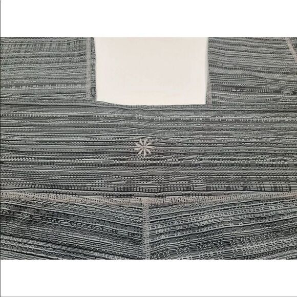 Athleta Jacquard Chatarunga High Rise Tights Pant M - Picture 5 of 7